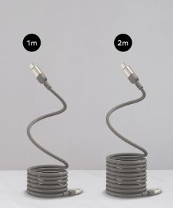 Cáp Sạc 2 đầu Type C xoắn lò xo Momax Mag.Link 100W 10 Cap Sac 2 Dau Type C Momax Maglink