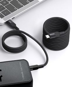 Cáp Sạc 2 đầu Type C xoắn lò xo Momax Mag.Link 100W 11 Cap Sac 2 Dau Type C Xoan Lo Xo Momax Maglink 100w 2
