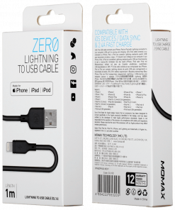 Cáp sạc Iphone 1m Momax Zero Lightning DL16 18 Cap Sac Iphone 1m Momax Zero Lightning Dl16 5
