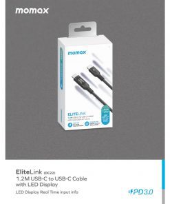 Cáp Sạc nhanh 2 đầu type C 100W Momax EliteLink DC22 10 Cap Sac Nhanh 2 Dau Type C 100w Momax Elitelink Dc22 2