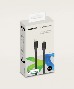 Cáp Sạc nhanh Iphone MOMAX DL55 dây bện 2m 10 Cap Sac Nhanh Iphone Momax Dl55 Day Ben 2m 2