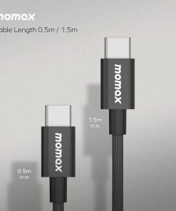Cáp Sạc C to C 1.5m dây bện 60W MOMAX Elite DC30 16 Cap Sac Nhanh Type C Sang Type C 15m 60w Momax Elite Link Pd30 Truyen Du Lieu 480mbps Ben Bi Bao Hanh 12 Thang 1 Doi 1 Dc30 2