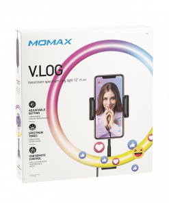 Đèn Livestream Momax V.LOG FL3 điều chỉnh độ sáng 25 Den Livestream Momax Vlog Fl3 Dieu Chinh Do Sang 14