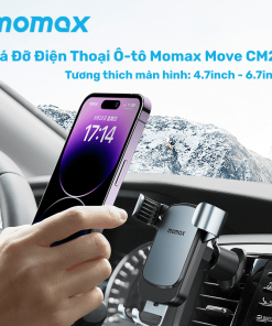 Giá đỡ điện thoại ô-tô Momax MoVe CM23 17 Gia Do Dien Thoai O To Momax Move Cm23 10