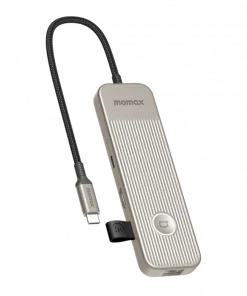 Hub Type C 8 cổng Momax DH18 hỗ trợ HDMI 4K@60Hz 6 hub type c 8 cong momax one link dh18 titan