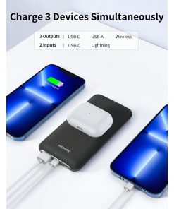 Sac Du Phong Iphone Khong Day 10000mah Momax Ip91mfi