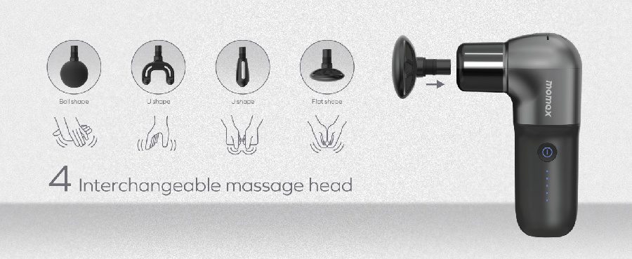 Súng Massage Cầm Tay Momax RELAXMUS Fascia HL9