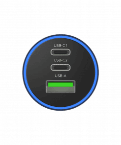 Tẩu sạc ô tô 3 cổng 2C1A Momax UC17 100W 8 Tau Sac O To 3 Cong 2c1a Momax Move Uc17 100w 4