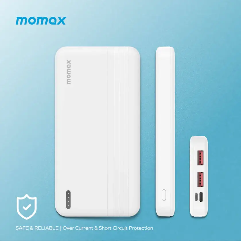 sac du phong 10000mah momax ip77 sac nhanh 20w