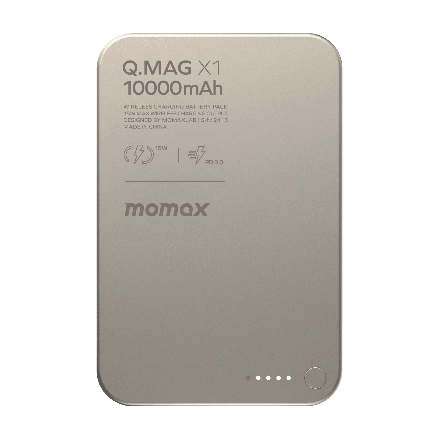 Sac Du Phong Magsafe 10000mah Momax Qmag X1 Gen 2 Ip117a