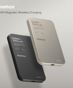 Pin sạc dự phòng MagSafe 5000mAh Momax Q.Mag X Gen 2 IP116A 24 Sac Du Phong Magsafe 5000mah Momax Qmag X Gen 2 Ip116a