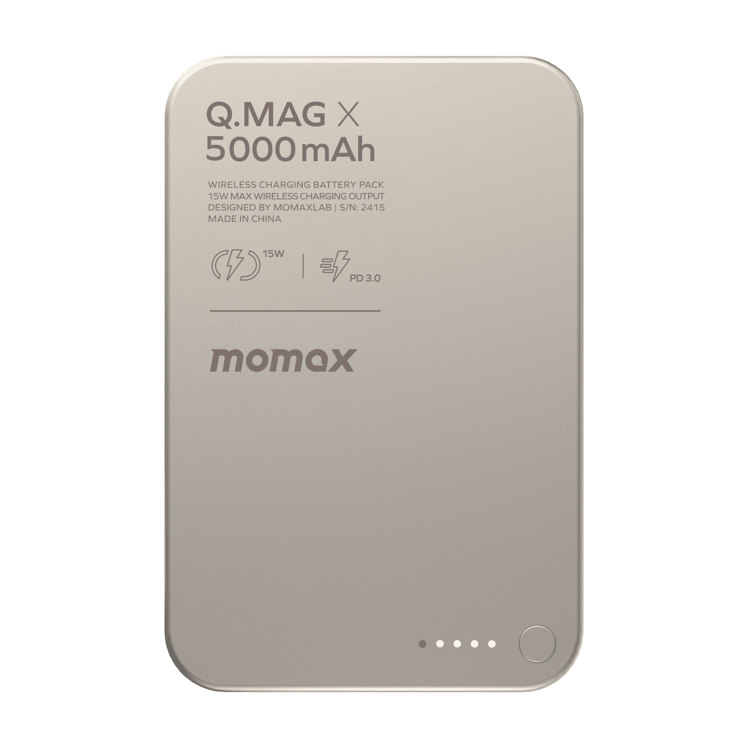 Sac Du Phong Magsafe 5000mah Momax Qmag X Gen 2 Ip116a 8