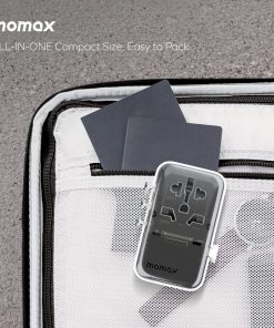 Bộ sạc đa năng 4 cổng 35W tích hợp cáp Type C Momax UA21 18 Bo Sac Du Lich 4 Cong 35w Tich Hop Cap Type C Momax Ua21 2