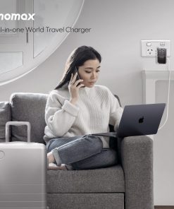 Bộ sạc đa năng 4 cổng 35W tích hợp cáp Type C Momax UA21 19 Bo Sac Du Lich 4 Cong 35w Tich Hop Cap Type C Momax Ua21