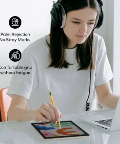 Bút cảm ứng iPad Momax Mag.Link Pop TP10 14 But Cam Ung Ipad Momax Maglink Pop Tp10 Xam 2