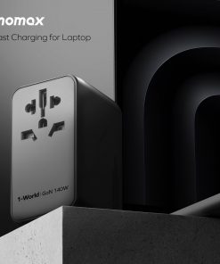 Bộ sạc đa năng du lịch 4 cổng 140W Momax 1-World UA16 16 Sac Du Lich 4 Cong 140w Momax 1 World Ua16