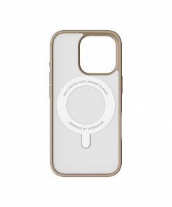 Ốp lưng iPhone 16 Pro tích hợp MagSafe chân đế xoay 360 Momax MRAP24M 25 Mr Image 16pro Titaniumgold 03 1500